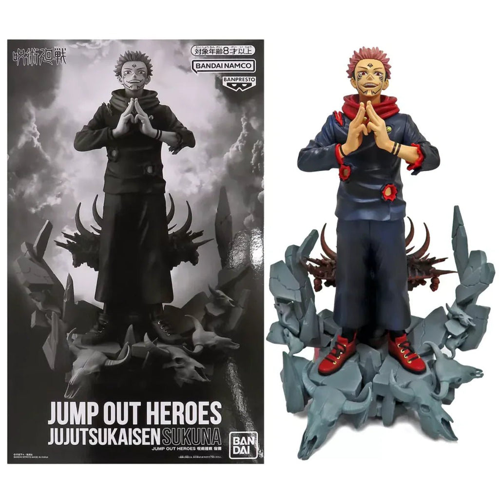Jujutsu Kaisen - Figurine Sukuna Jump Out Heroes Extra (Japan Exclusive) – japonais | JapanResell