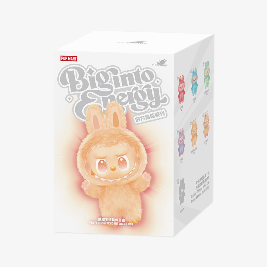 LABUBU THE MONSTERS - Big Into Energy Series - Vinyl Plush Blind Box (1 pièce) – POP MART – Figurine japonais | JapanResell