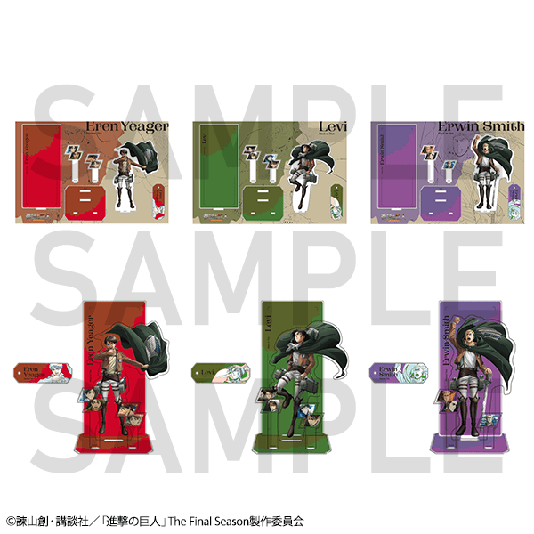 Shingeki No Kyojin (l'Attaque des Titans) - Grande Diorama Acrylique - POP UP SHOP by WIT STUDIO – Acrylique japonais | JapanResell