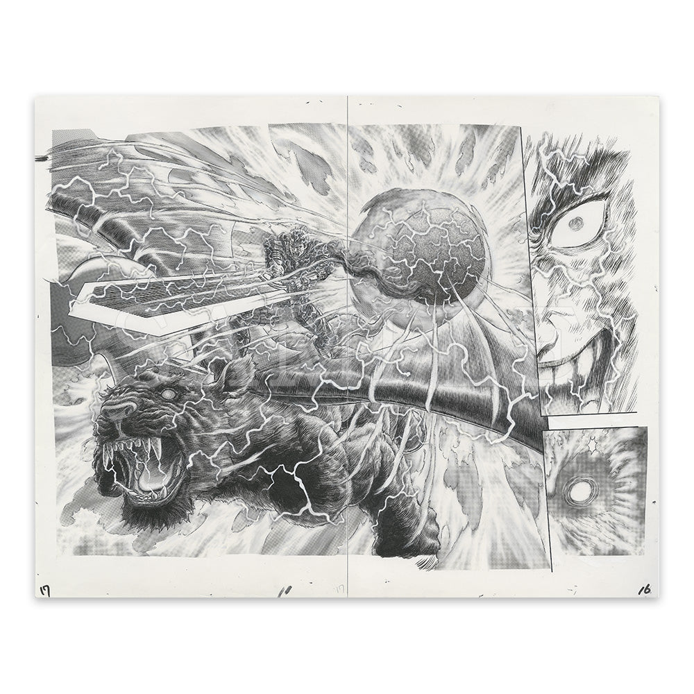 Planche Manuscrite (P) - Zodd et Guts - Berserk Exhibition (Précommande Période d'expédition : Début à mi - juillet 2025) – japonais | JapanResell