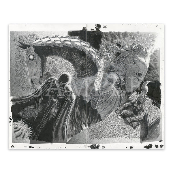 Planche Manuscrite (Q) - Skull Knight et Femto - Berserk Exhibition (Précommande Période d'expédition : Début à mi - juillet 2025) – japonais | JapanResell