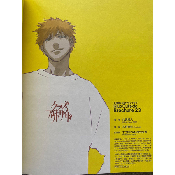 Artbook Bleach - Klub Outside Tite Kubo (2023) – japonais | JapanResell