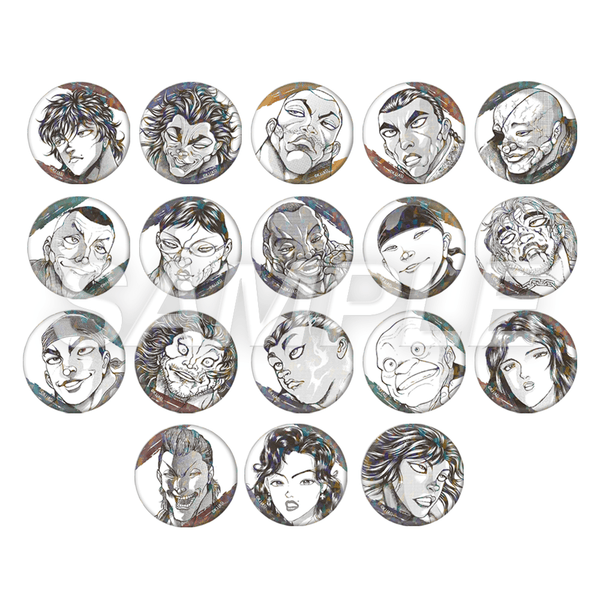 Baki Exhibition – Badge (Aléatoire) (Précommande) – Badge japonais | JapanResell