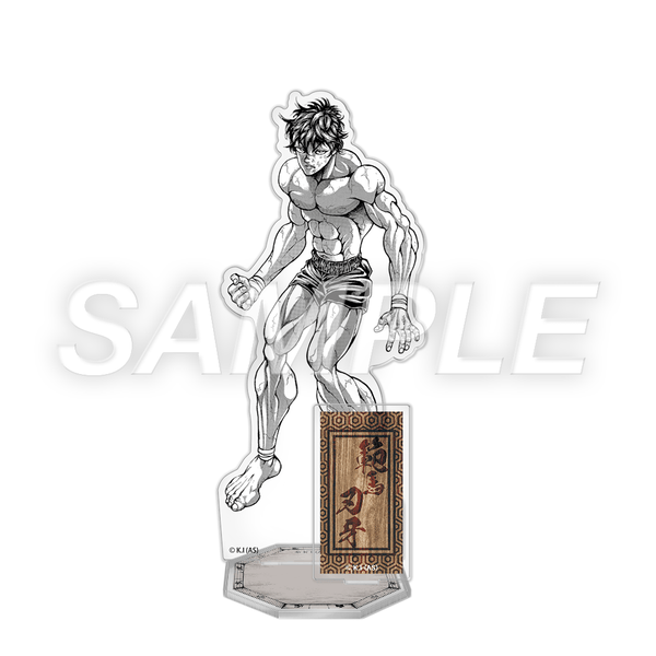 Baki Exhibition – Support Acrylique A: Hanma Blade Fang (Précommande) – Figurine japonais | JapanResell