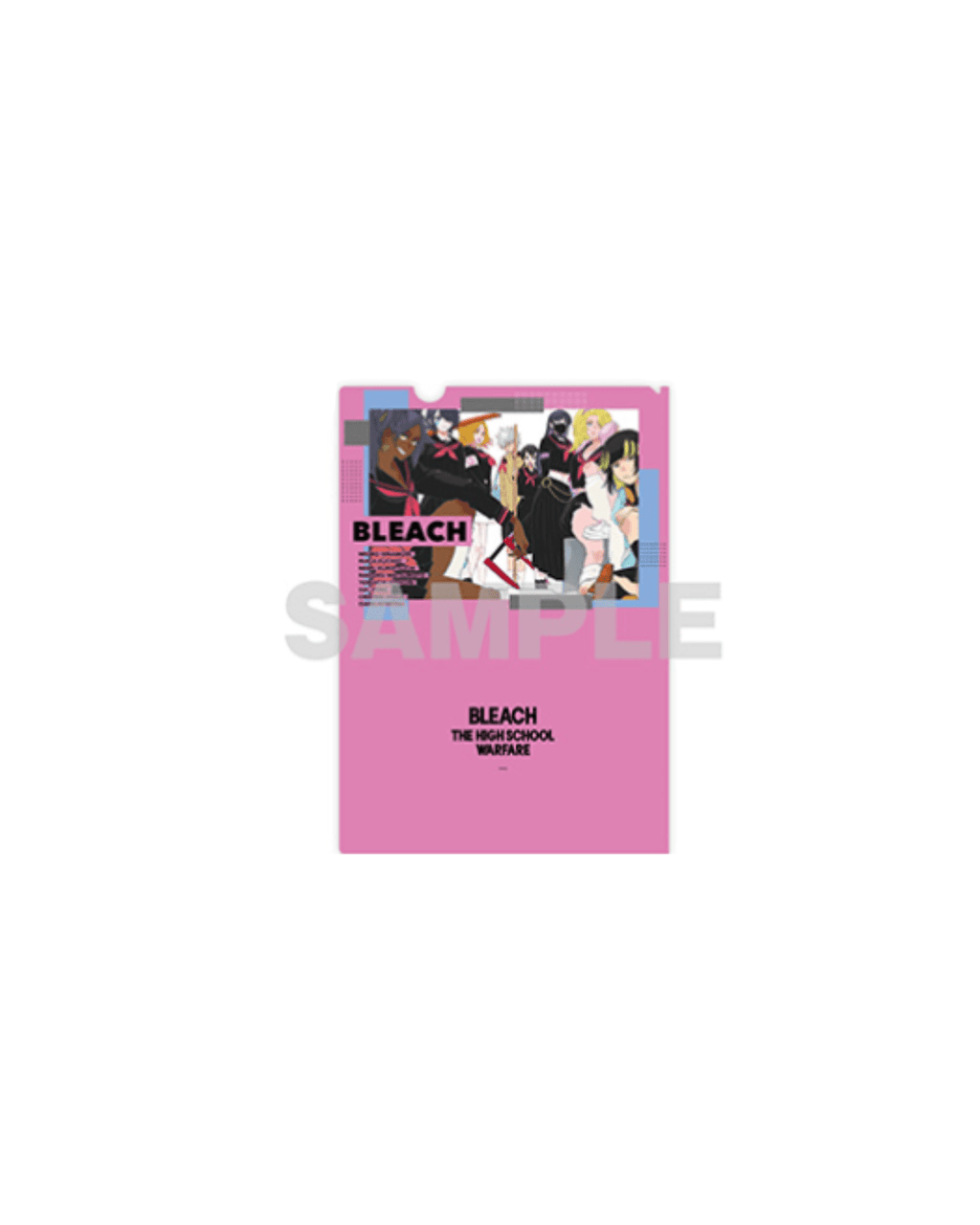 Bleach The Locus of Brave 2 - Pochette transparente [Lycée Gotei] (version filles) (Précommande) – Clear File japonais | JapanResell