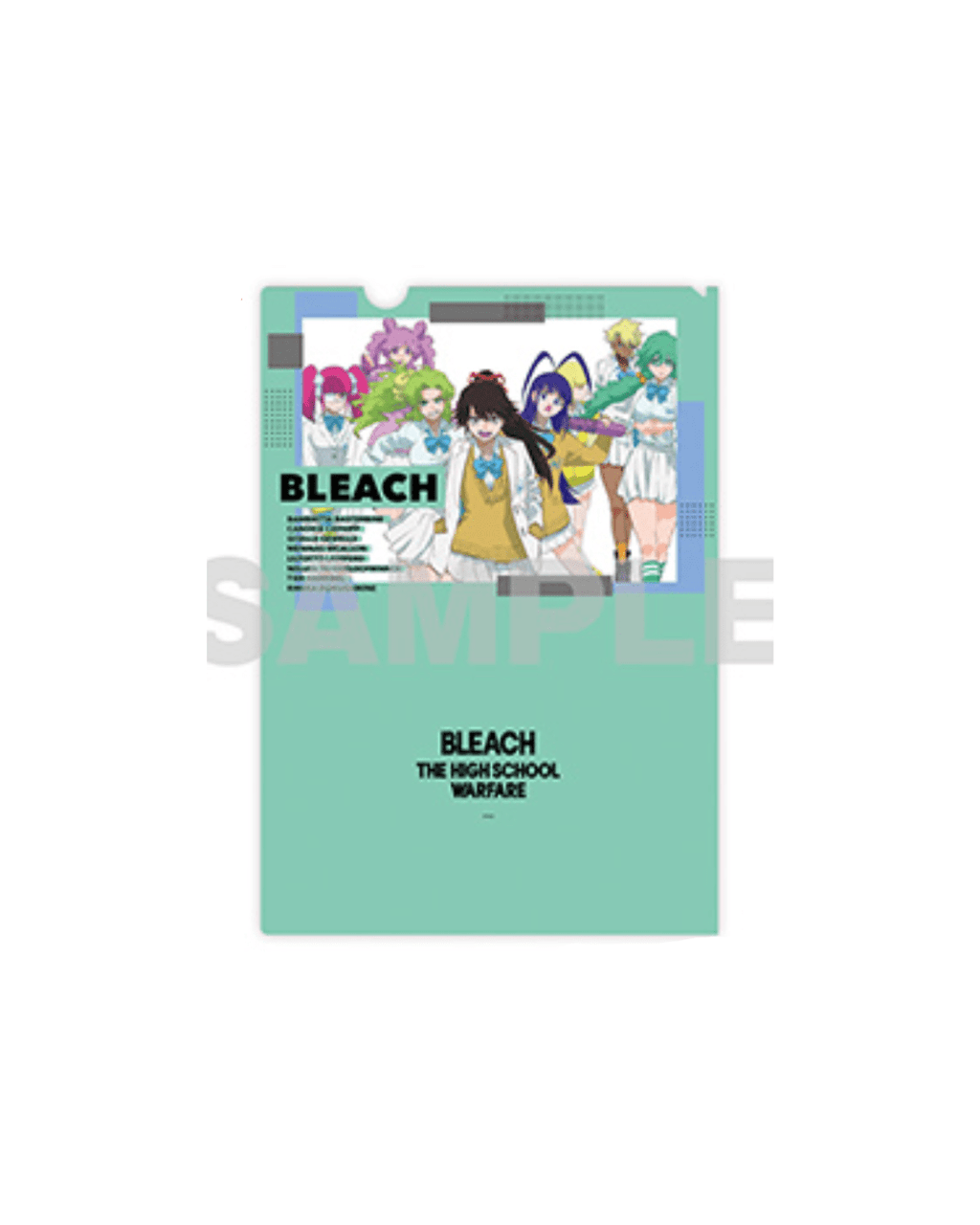 Bleach The Locus of Brave 2 - Pochette transparente [Lycée Shirasuna] (version filles) (Précommande) – Clear File japonais | JapanResell