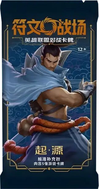 Booster Slim Riftbound League of Legends TCG ORIGINS - CHINOIS – japonais | JapanResell