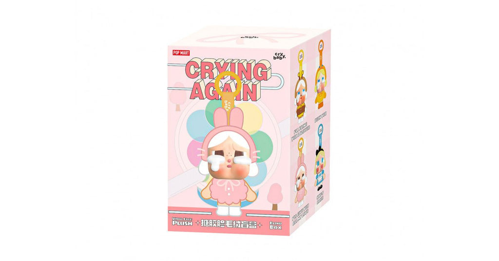 CRYBABY Crying Again Series - Vinyl Face Plush Blind Box – POP MART (1 Box) – Figurine japonais | JapanResell