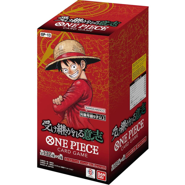 Display One Piece Card Game – Carrying on his will (OP - 13) – 3rd Anniversary – japonais | JapanResell