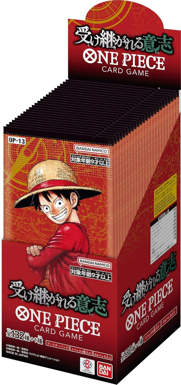 Display One Piece Card Game OP - 13 “Carrying on his will” – 3rd Anniversary (Précommande) – japonais | JapanResell
