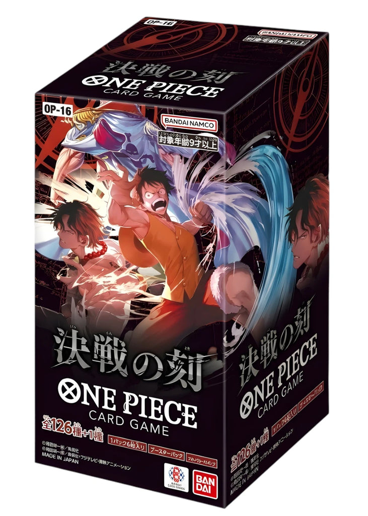 one piece card game fr Display One Piece OP-16 The Time of Battle Display– JapanResell