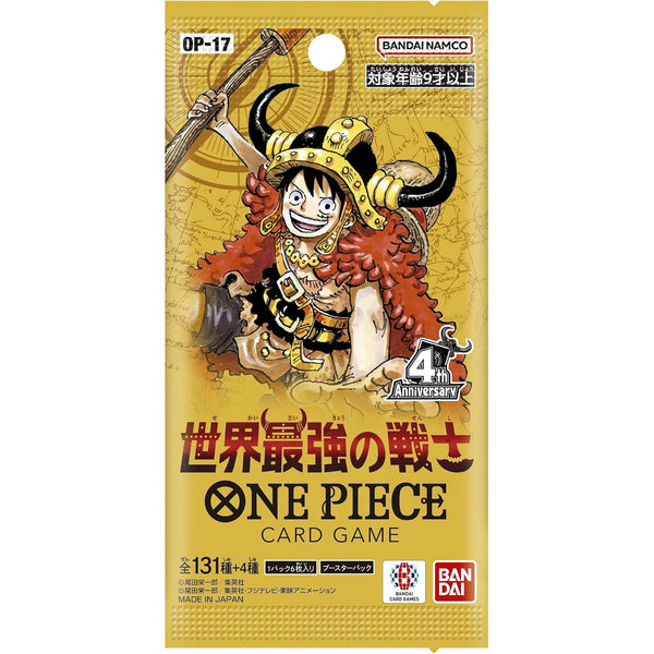Display One Piece Card Game The World’s Strongest Warrior (OP-17) (SORTIE DE CASE SCELLÉE) – japonais | JapanResell