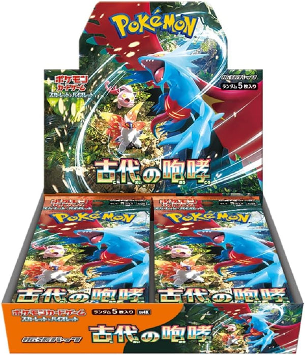 Display Pokemon Booster Scarlet & Violet - Ancient Roar (sv4K) - JapanResell