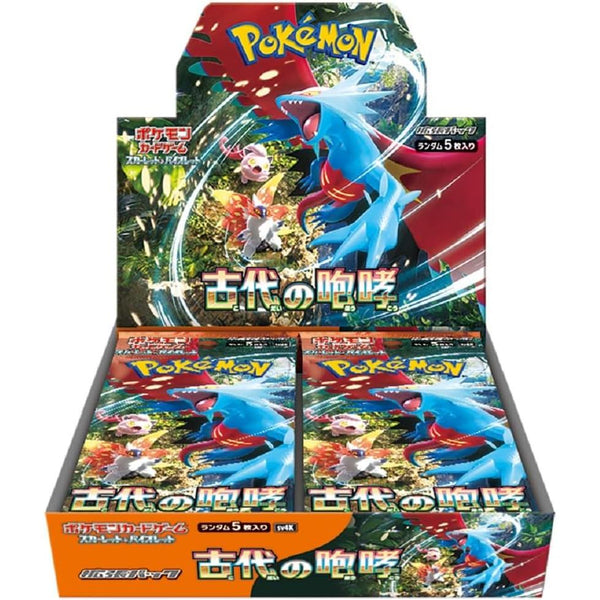 Display Pokemon Booster Scarlet & Violet - Ancient Roar (sv4K) – Pokémon japonais | JapanResell