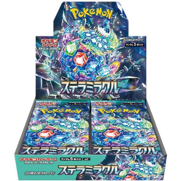 Display Pokemon Booster Scarlet & Violet - Stellar Crown (sv7) – Pokémon japonais | JapanResell