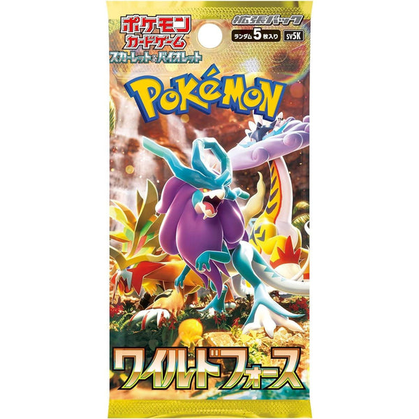 Display Pokemon Scarlet & Violet - Wild Force (sv5K) – Pokémon japonais | JapanResell