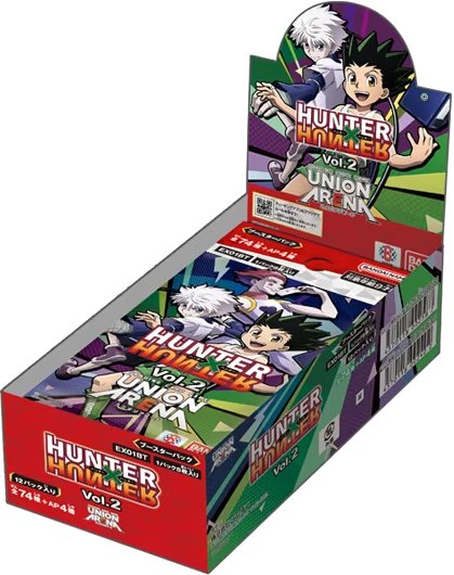 Display Union Arena - Hunter x Hunter Vol.2 - JapanResell