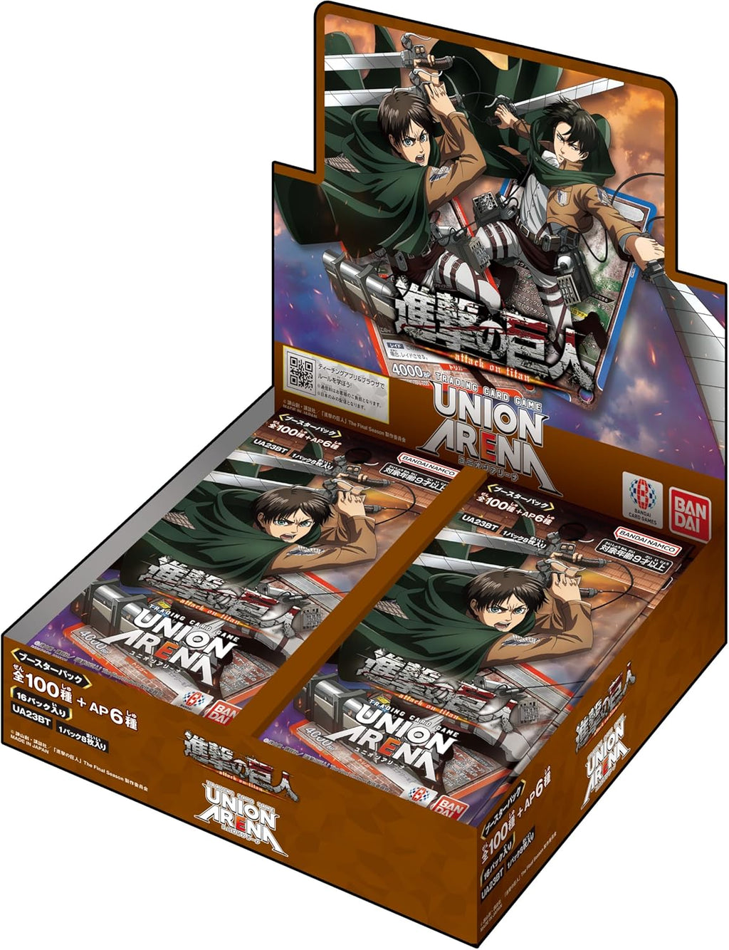 Display Union Arena - Shingeki no Kyojin (L'Attaque des Titans) - JapanResell