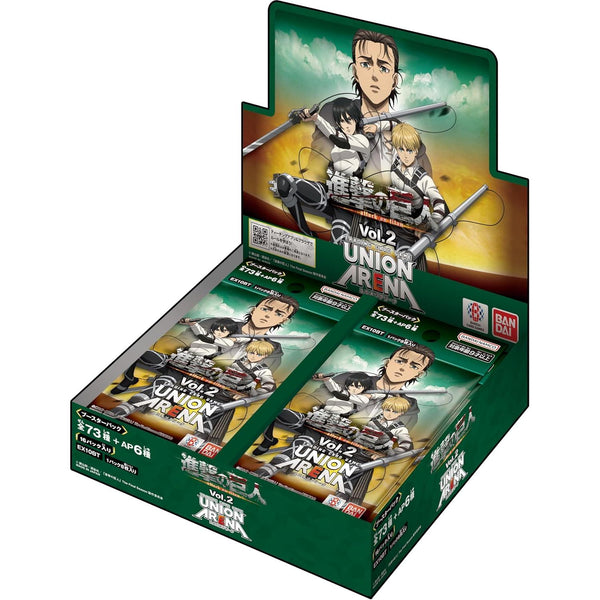Display Union Arena - Shingeki no Kyojin Vol.2 (L'Attaque des Titans) – Autres TCG japonais | JapanResell
