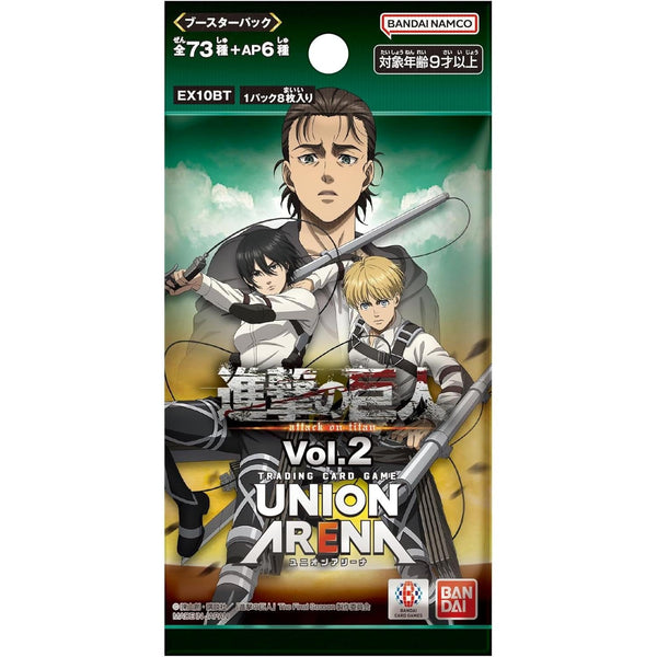 Display Union Arena - Shingeki no Kyojin Vol.2 (L'Attaque des Titans) – Autres TCG japonais | JapanResell