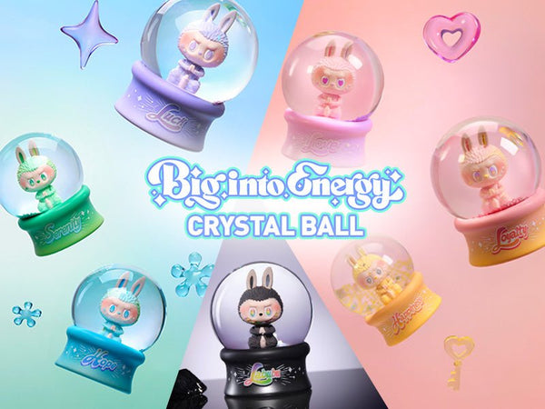 LABUBU THE MONSTERS – Big into Energy Series Display - 6 Boules de cristal – POP MART – Figurine japonais | JapanResell