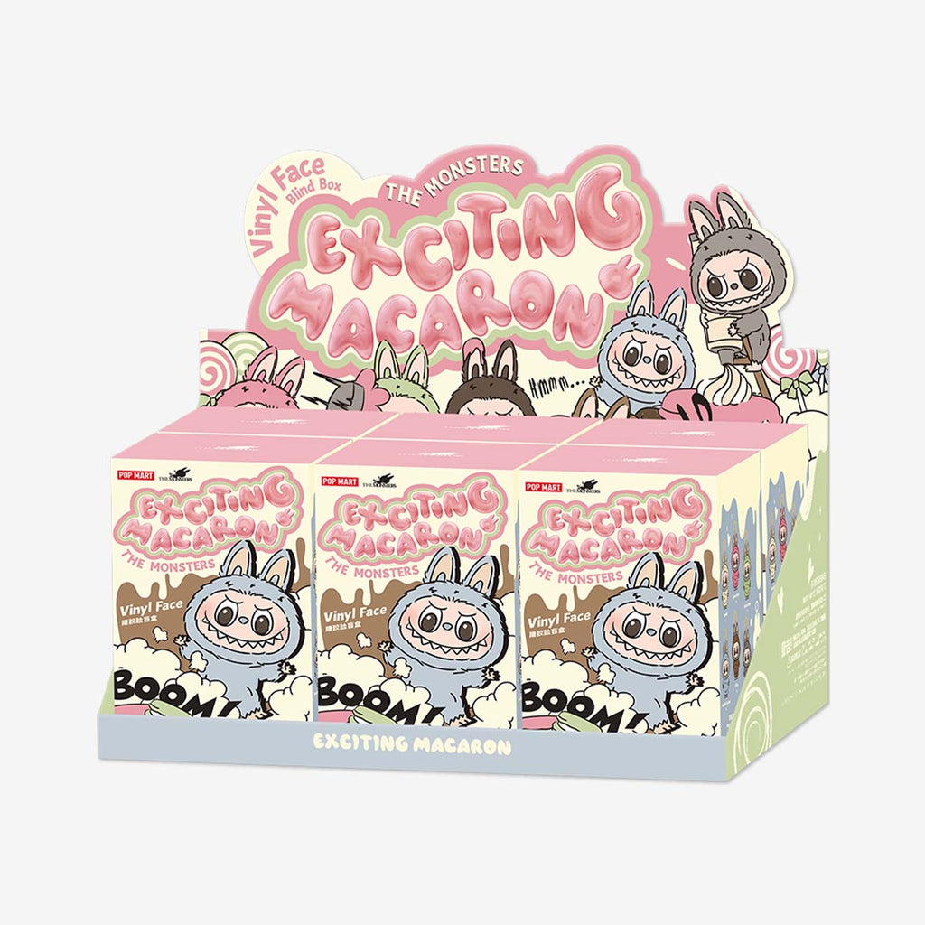 その他 POP MART THE MONSTERS Exciting Macaron LABUBU Macaron Set (6 figs) – POP MART (Exciting Face