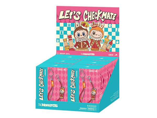 LABUBU THE MONSTERS - Let's Checkmate Display (6 chaînes) – POP MART – Porte - clé japonais | JapanResell