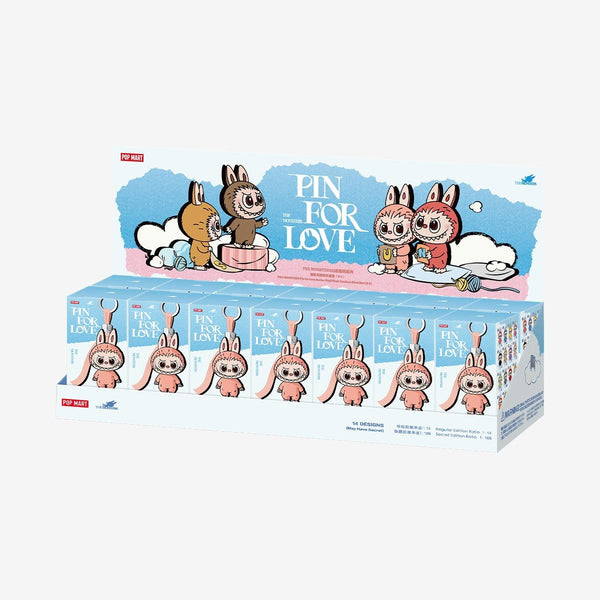 LABUBU THE MONSTERS PIN FOR LOVE SERIES (N - Z) - Vinyl Plush Pendant blind box Set (14 pièces) - POP MART (Précommande) – japonais | JapanResell