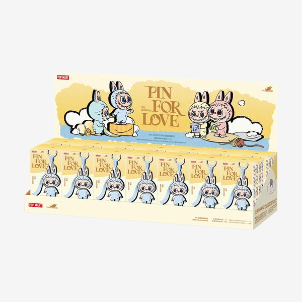 LABUBU THE MONSTERS PIN FOR LOVE SERIES - Vinyl Plush Pendant blind box Set (14 pièces)) - POP MART (Précommande) (Copie) – japonais | JapanResell