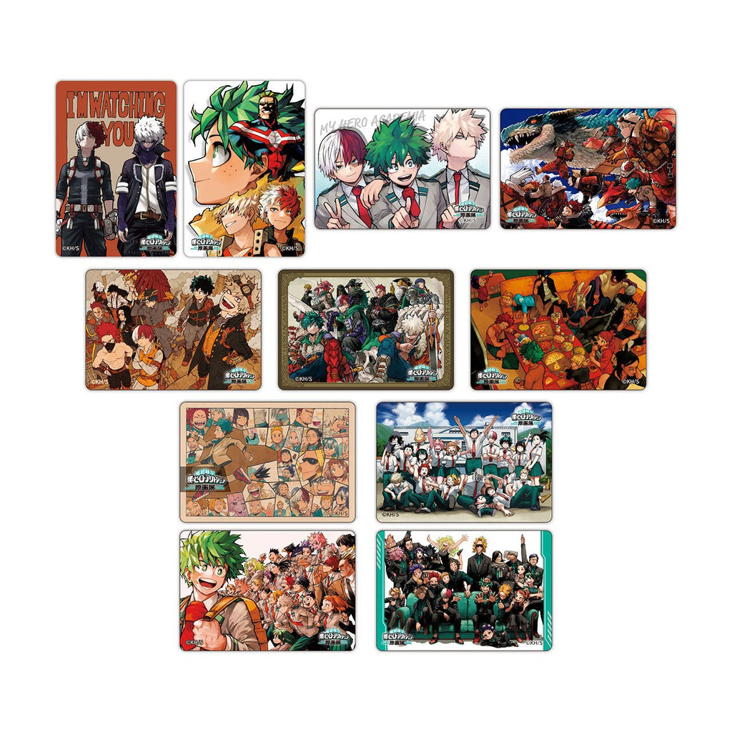 My Hero Academia ART EXHIBITION - Boîte d'autocollants magnétiques (Précommande) – Stickers japonais | JapanResell