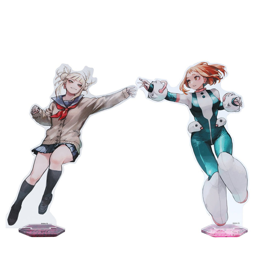 My Hero Academia ART EXHIBITION - Figurines Acryliques MEGA Ochaco et Toga Himiko - Shueisha (Précommande) - JapanResell