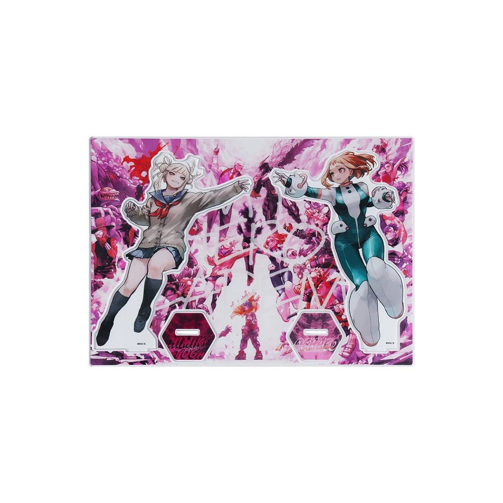 My Hero Academia ART EXHIBITION - Figurines Acryliques MEGA Ochaco et Toga Himiko - Shueisha (Précommande) - JapanResell