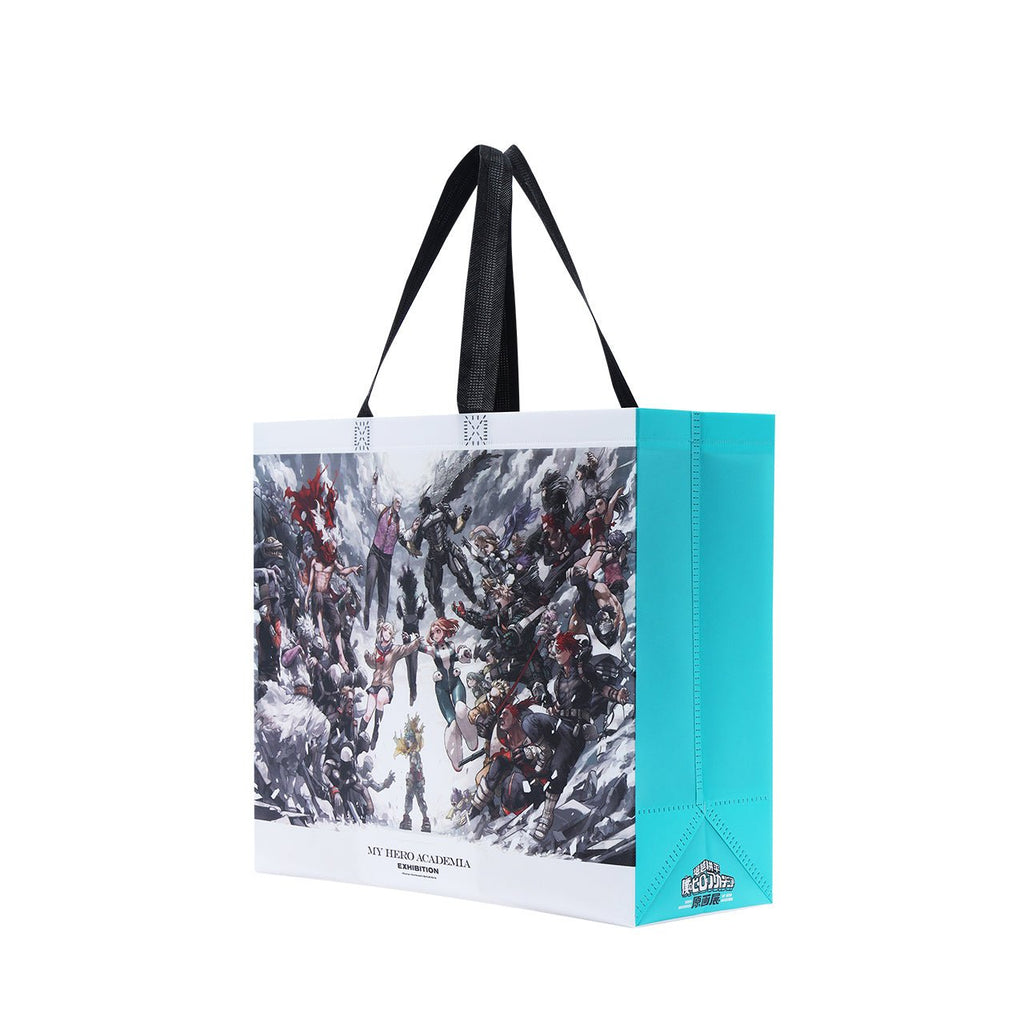 My Hero Academia ART EXHIBITION - Sac Shopper – Visuel clé "Héros VS Vilains" (Précommande) – Accessoire japonais | JapanResell