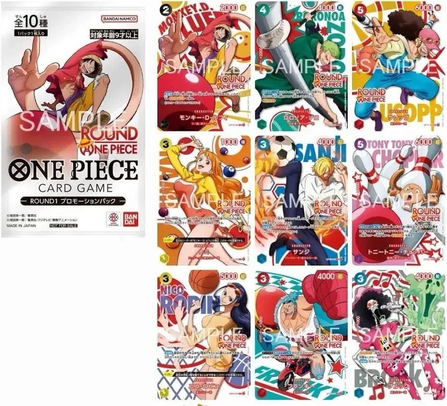 ONE PIECE x ROUND 1 - Booster Promotionnel – japonais | JapanResell