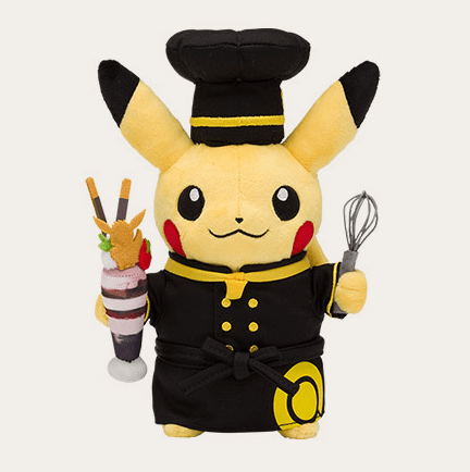 Peluche Pokémon Café Pikachu Pâtissier – Édition Limitée – Peluche japonais | JapanResell