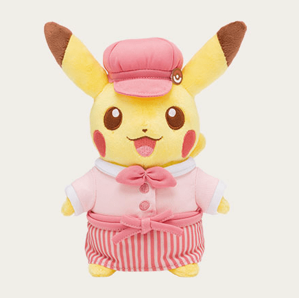 Peluche Pokémon Café Pikachu Sweets (♀) – Édition Limitée – Peluche japonais | JapanResell