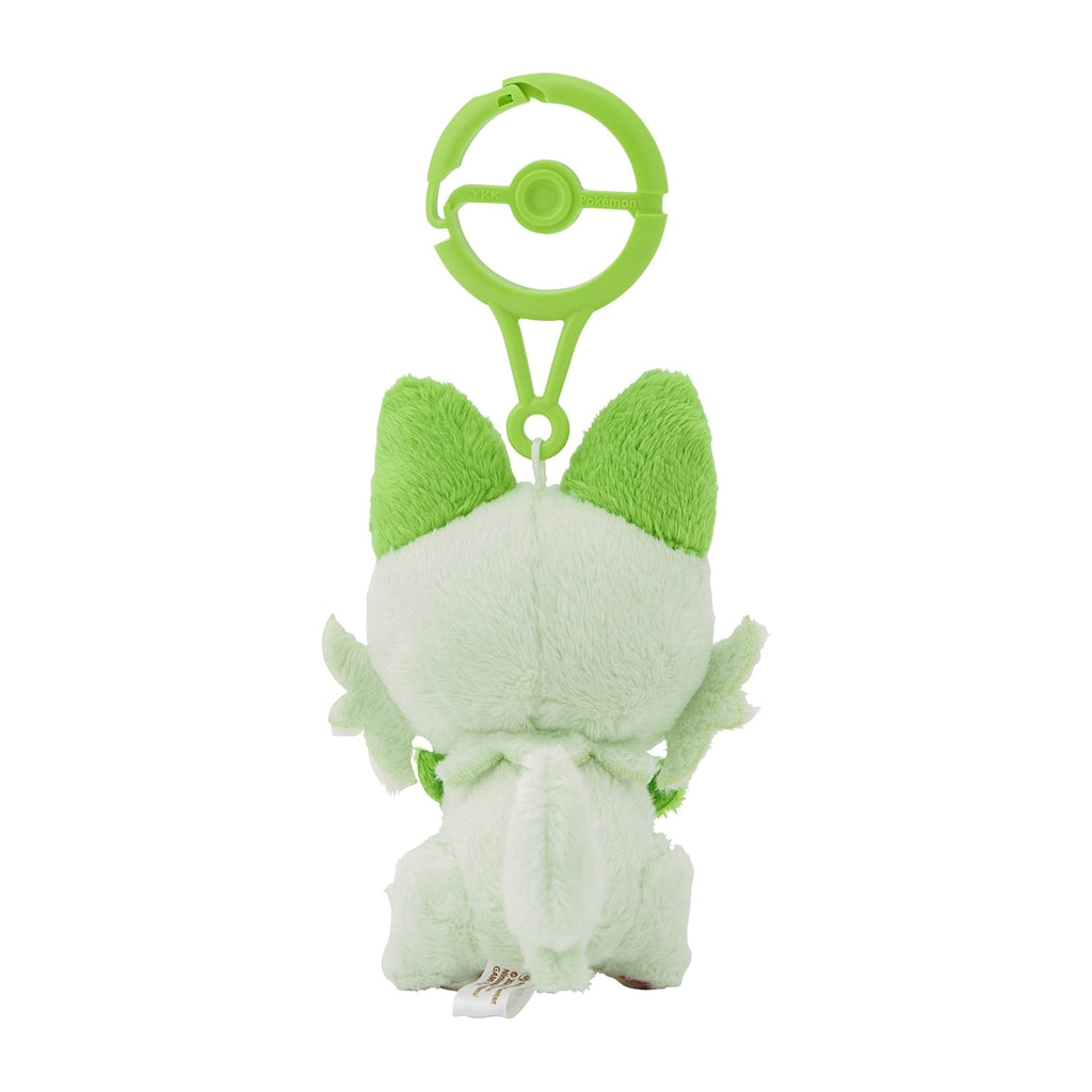 Peluche Sprigatito avec mousqueton - Pokémon Center (Poussacha) – Figurine japonais | JapanResell