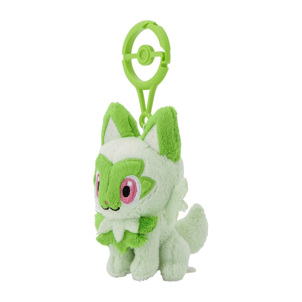 Peluche Sprigatito avec mousqueton - Pokémon Center (Poussacha) – Figurine japonais | JapanResell