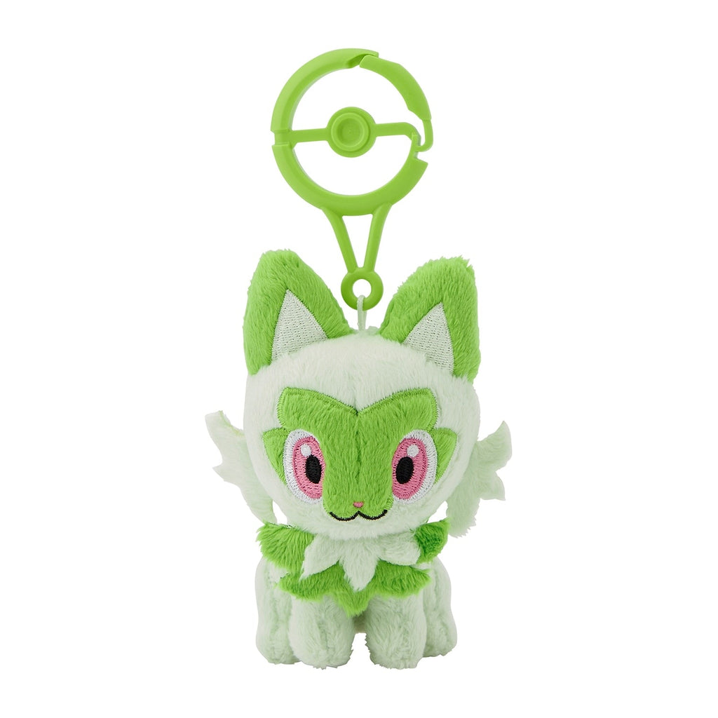 Peluche Sprigatito avec mousqueton - Pokémon Center (Poussacha) – Figurine japonais | JapanResell
