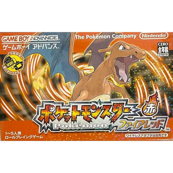 Pokémon Fire Red - Game Boy Advance – Jeux vidéo japonais | JapanResell