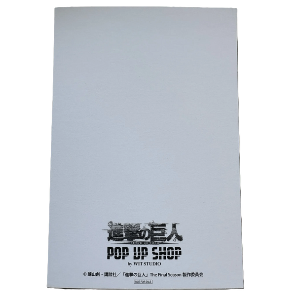 Shingeki No Kyojin (l'Attaque des Titans) - Illustration Erwin - POP UP SHOP by WIT STUDIO – Accessoire japonais | JapanResell