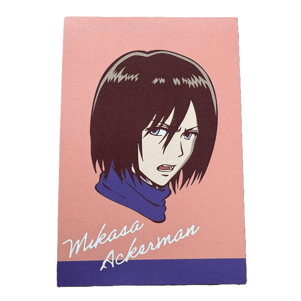 Shingeki No Kyojin (l'Attaque des Titans) - Illustration Mikasa - POP UP SHOP by WIT STUDIO – Accessoire japonais | JapanResell