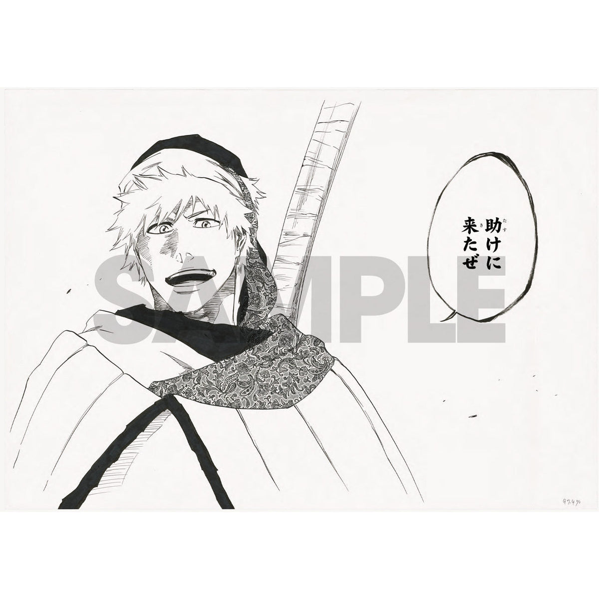 Bleach Ex. - Manuscript Plate 581. THE HERO 2– JapanResell