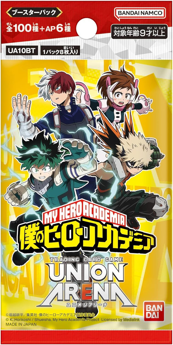 Booster Union Arena - My Hero Academia (UA10BT) - JapanResell