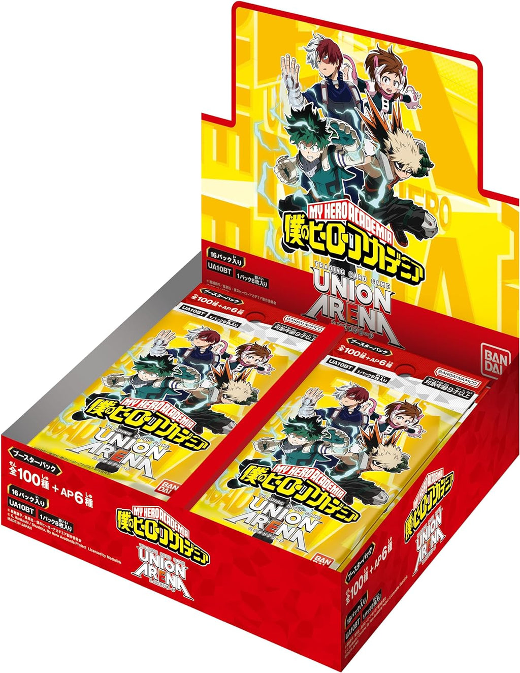 Booster Union Arena - My Hero Academia (UA10BT) - JapanResell