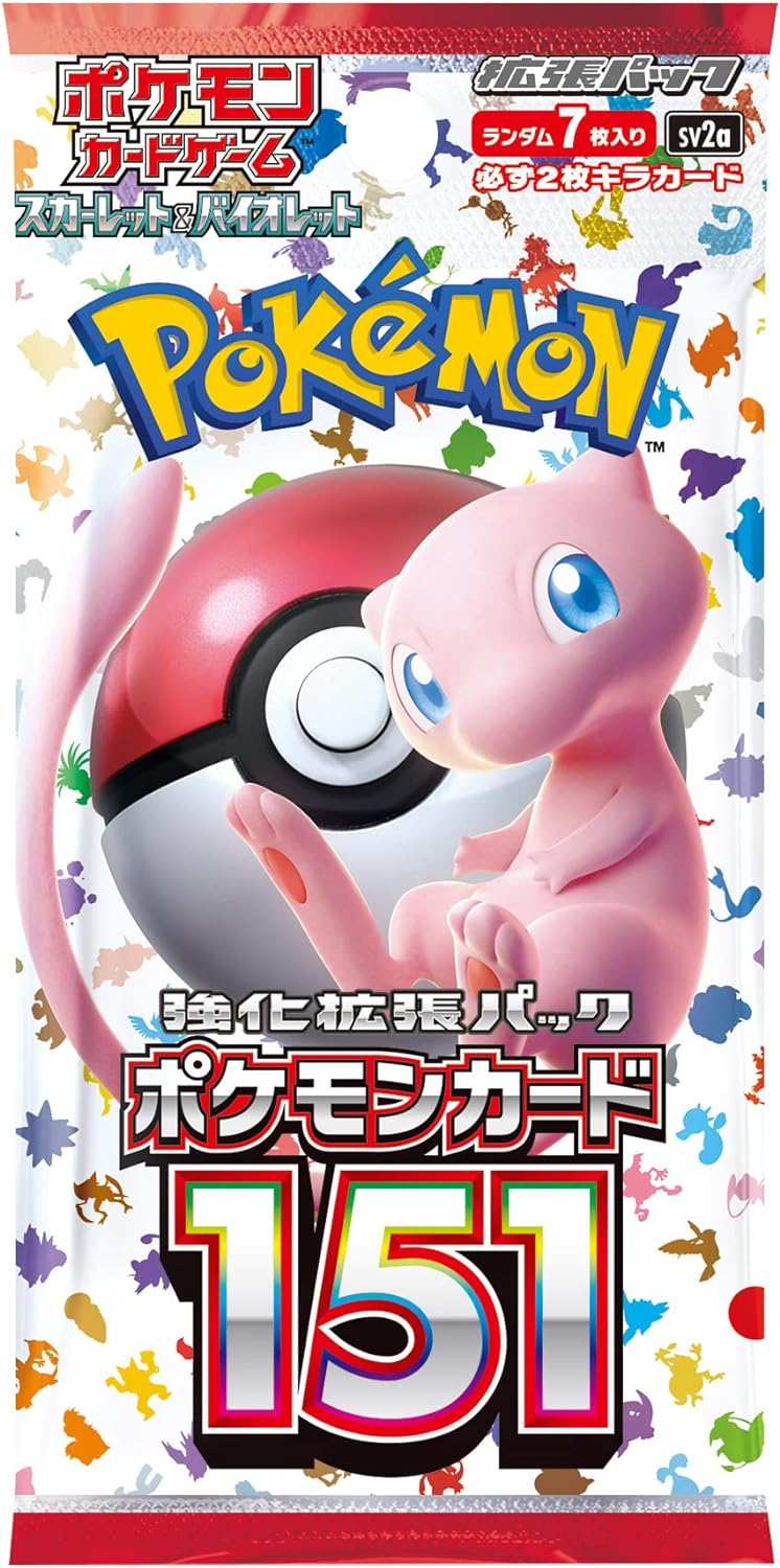 Carte Pokemon Booster Scarlet & Violet - 151 (sv2a) - JapanResell