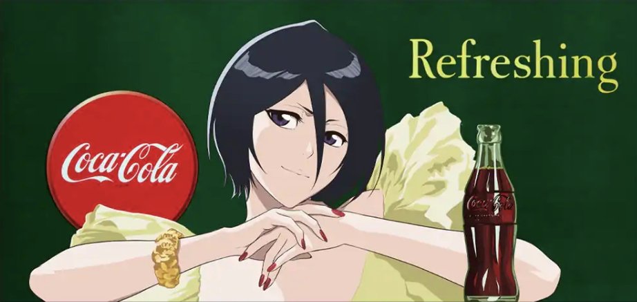 Clear File Bleach Rukia Kuchiki X Coca-Cola (Retro) - Atmos - JapanResell