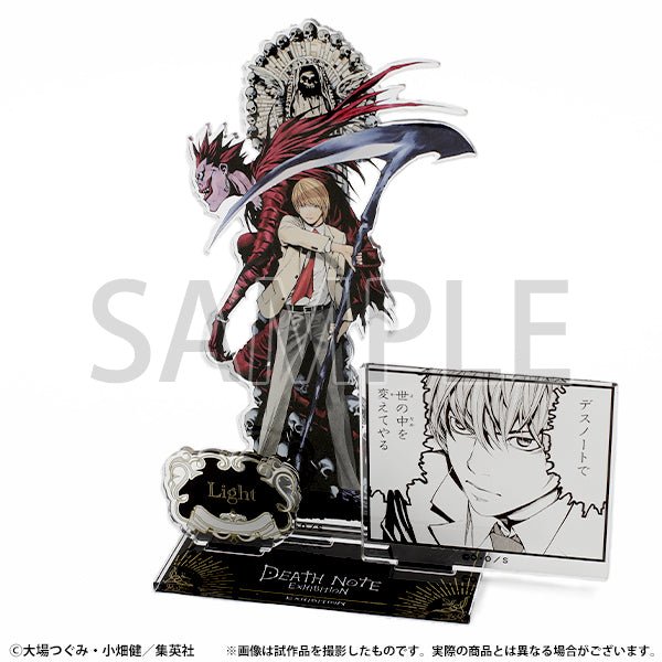 Diorama Acrylique Light Yagami/Ryuk - Death Note Exhibition (Précommande) - JapanResell