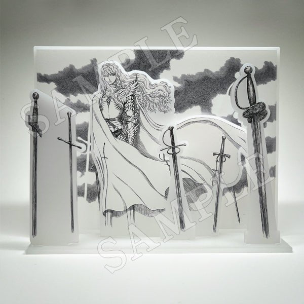 Diorama en acrylique - Colline des épées - Berserk Exhibition - JapanResell