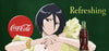 Grande Affiche Bleach Rukia Kuchiki X Coca-Cola (Retro) - Atmos - JapanResell
